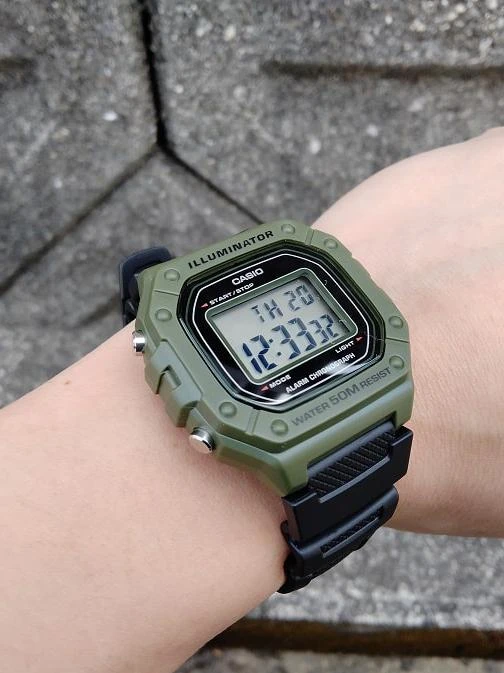 Casio W-218H-3A