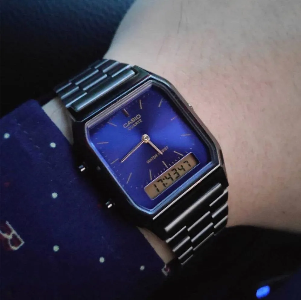 Наручные часы  Casio  Vintage Casio AQ-230GG-2A (фото 8) Наручные часы  Casio  Vintage Casio AQ-230GG-2A (фото 8)