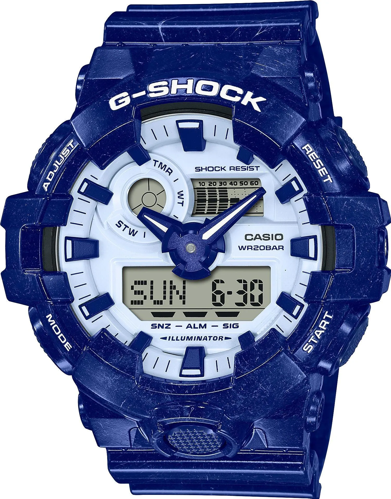 Casio G-Shock GA-700BWP-2A