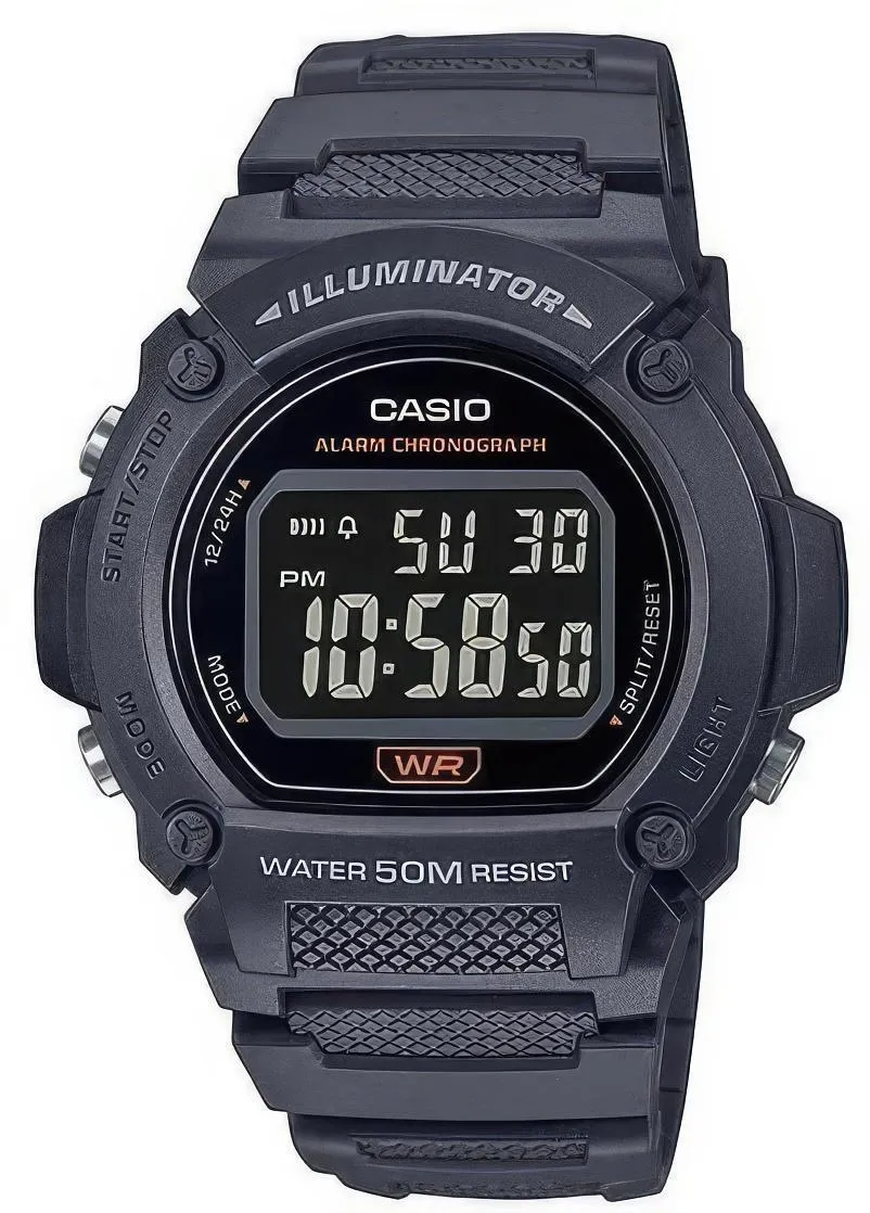 Casio W-219H-8B