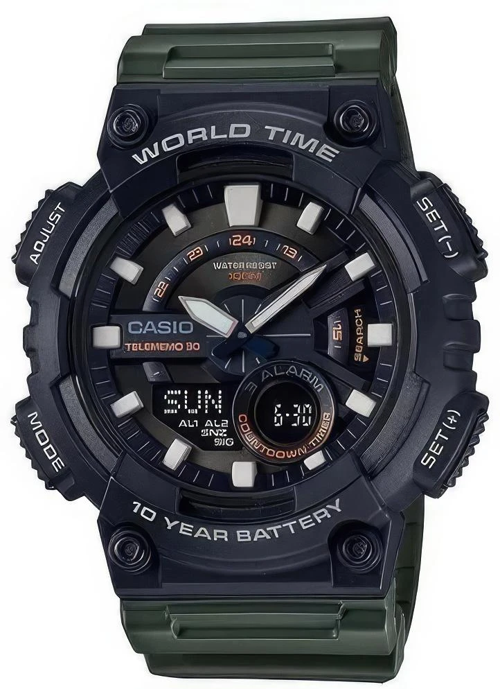 Наручные часы  Casio  Collection Casio AEQ-110W-3A (фото 1) Наручные часы  Casio  Collection Casio AEQ-110W-3A (фото 1)