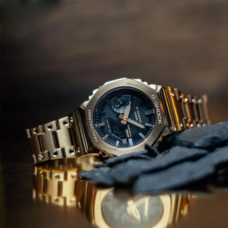 【新品未使用】CASIO GM-B2100GD-9AJF G-SHOCK Мужские часы Casio GM-B2100GD-9A купить с оплатой после примерки