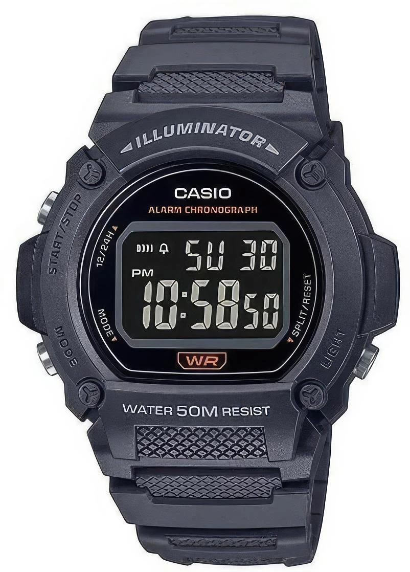 Casio W-219H-8B