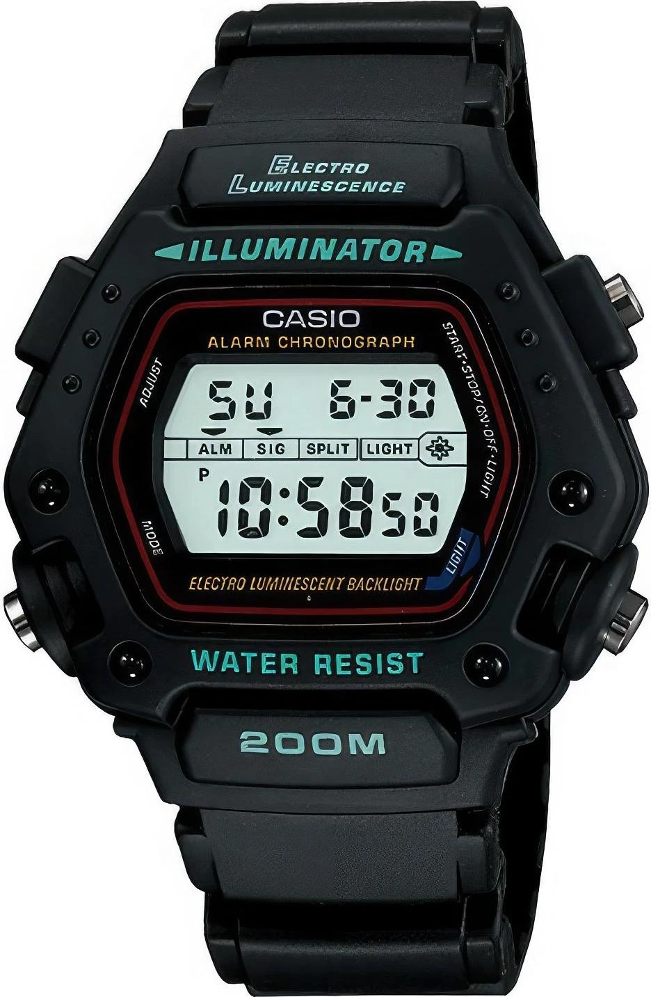 casio カシオ　dw-290-1v Наручные часы Casio Collection Casio DW-290-1V купить в TEMPUS с