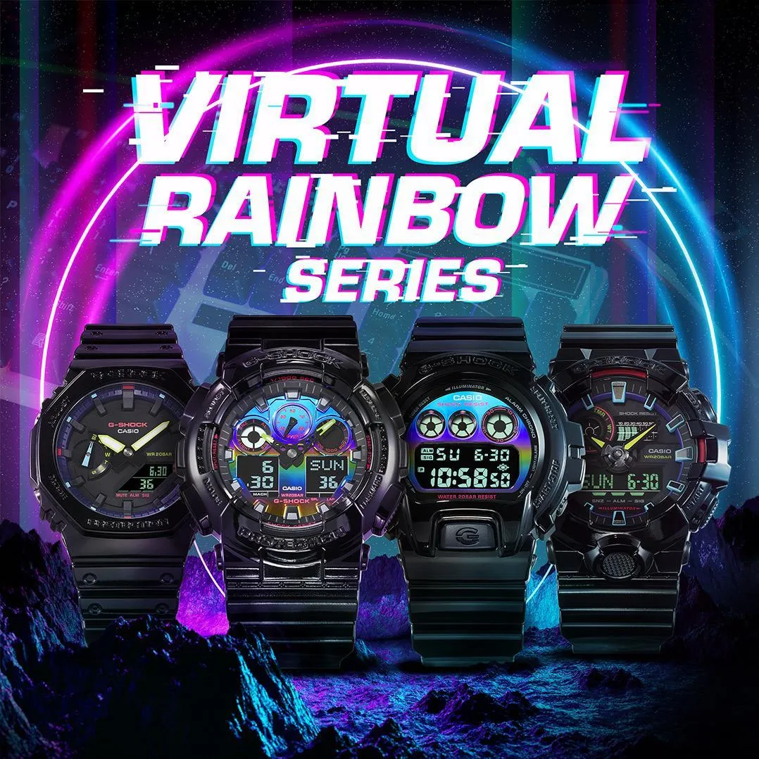 Casio GA-100RGB-1A