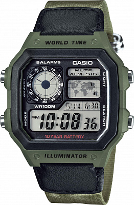 Наручные часы Casio AE-1200WHB-3B