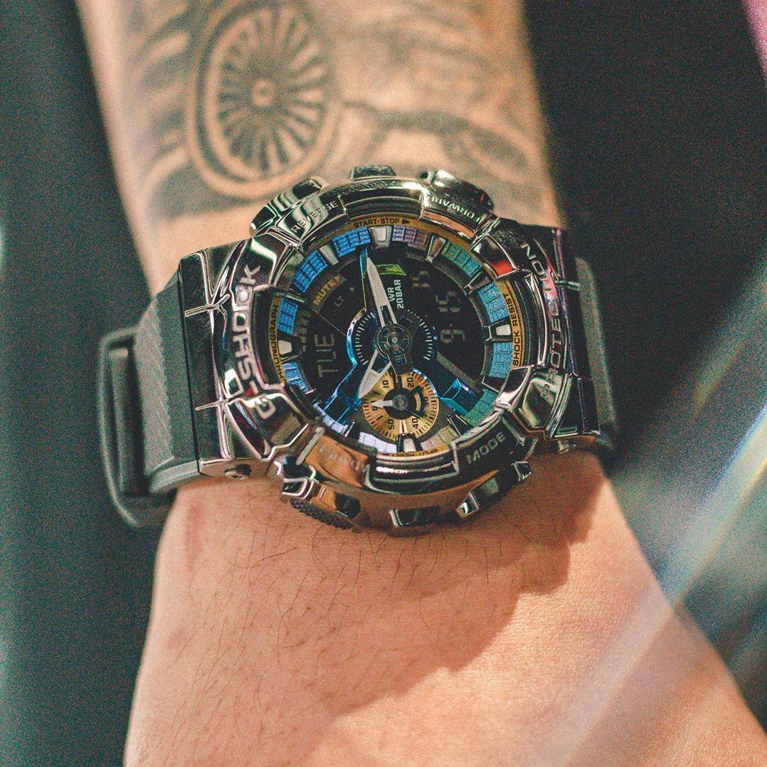 Наручные часы  Casio  G-Shock Casio GM-110B-1A (фото 5) Наручные часы  Casio  G-Shock Casio GM-110B-1A (фото 5)