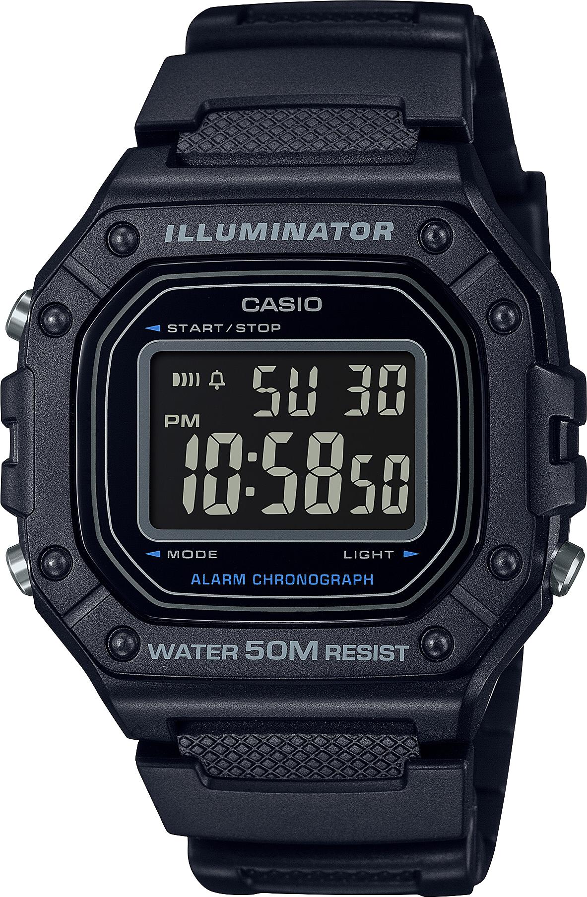 Casio Collection W-218H-1B