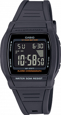 Casio W-201-1B