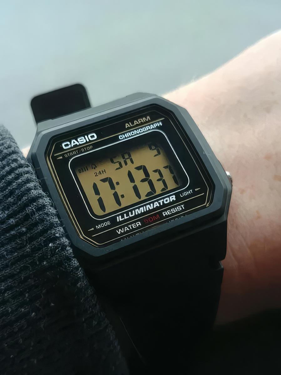 Casio Collection W-217H-9A