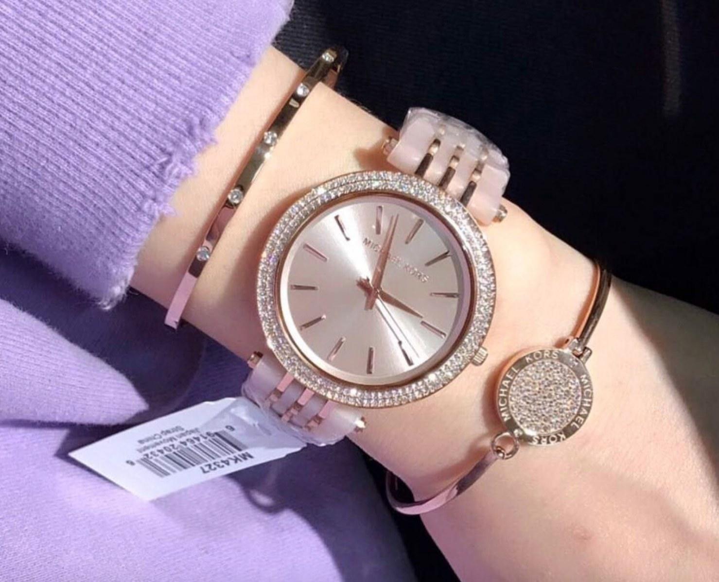 Michael Kors Rose Gold Tone MK4327 TEMPUS