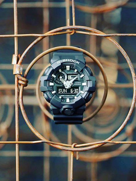 Casio G Shock GA 700 1B TEMPUS