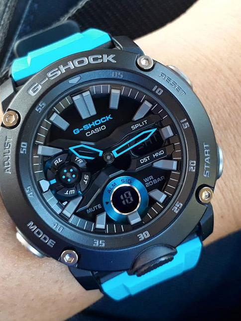 Casio G Shock GA 2000 1A2 TEMPUS