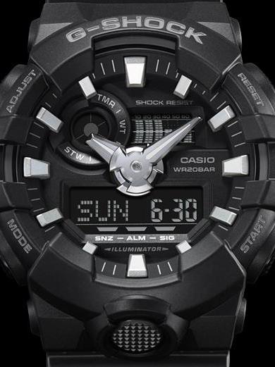 Casio G Shock GA 700 1B TEMPUS