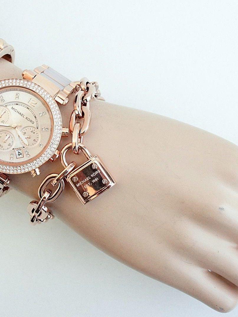 Michael Kors Rose Gold Tone MK5896 TEMPUS
