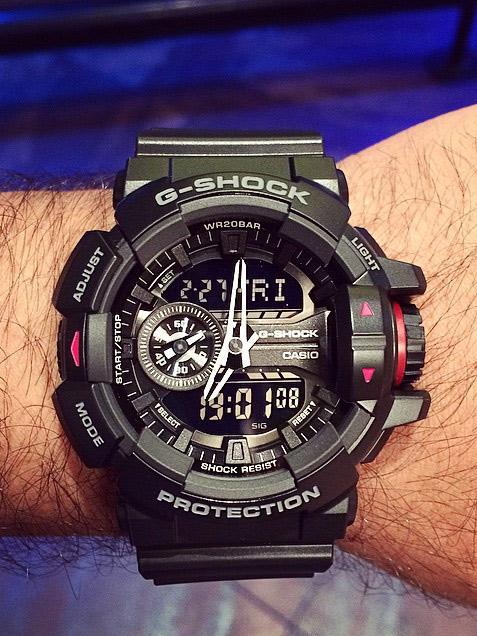 Casio G Shock GA 400 1B TEMPUS