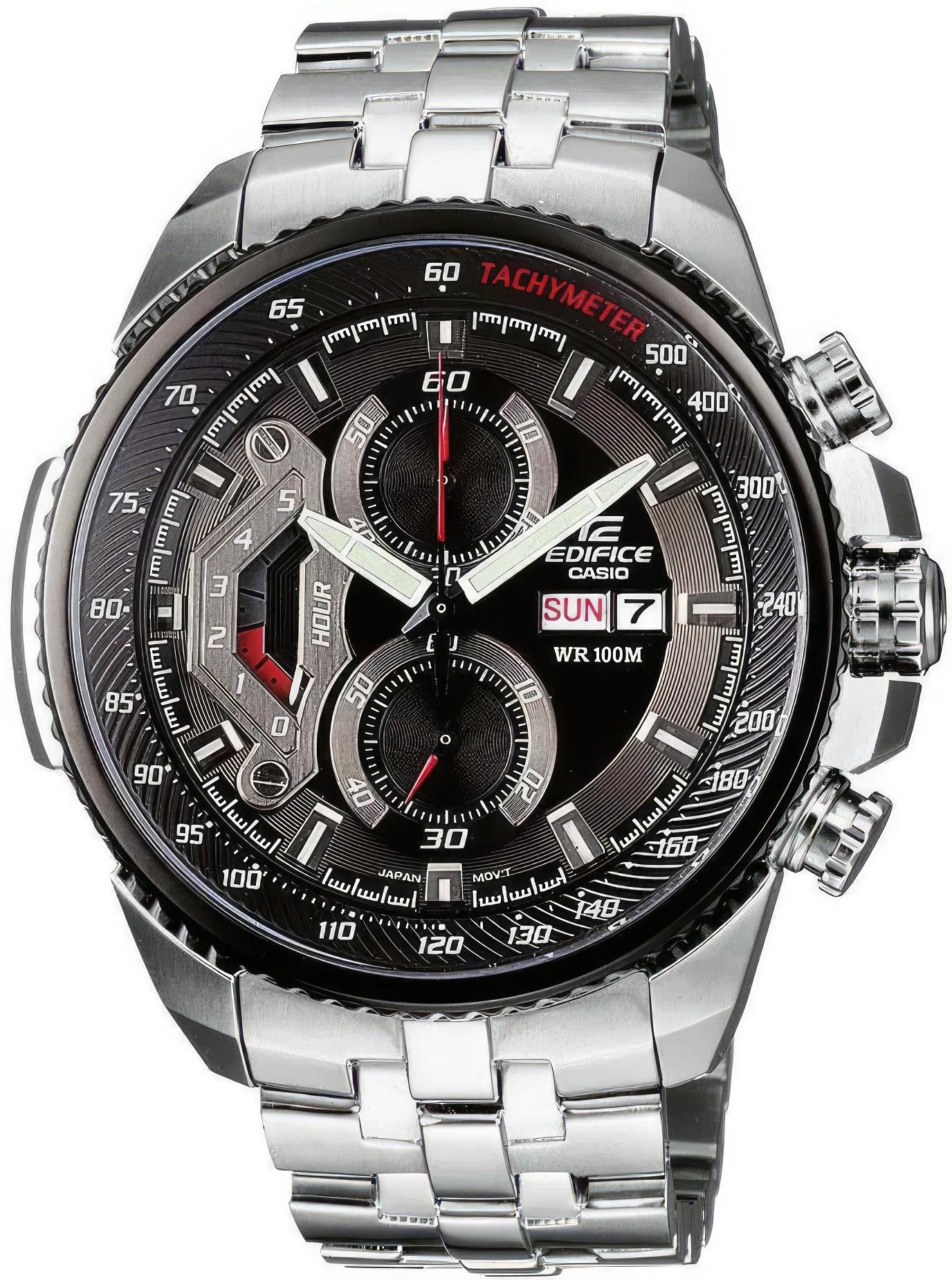 Price of casio edifice chronograph wr100m online