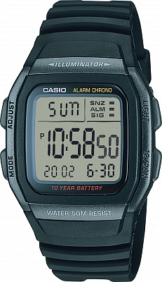 Наручные часы Casio W-96H-1B