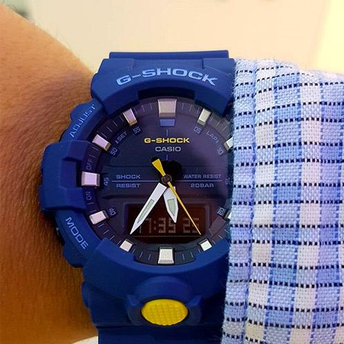 Casio G Shock GA 800SC 2A TEMPUS