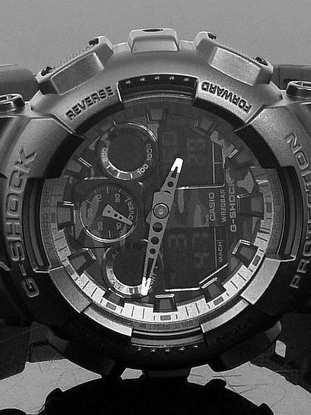 Casio G Shock GA 100CF 1A TEMPUS