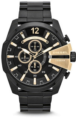 Diesel chronograph watch gold best sale