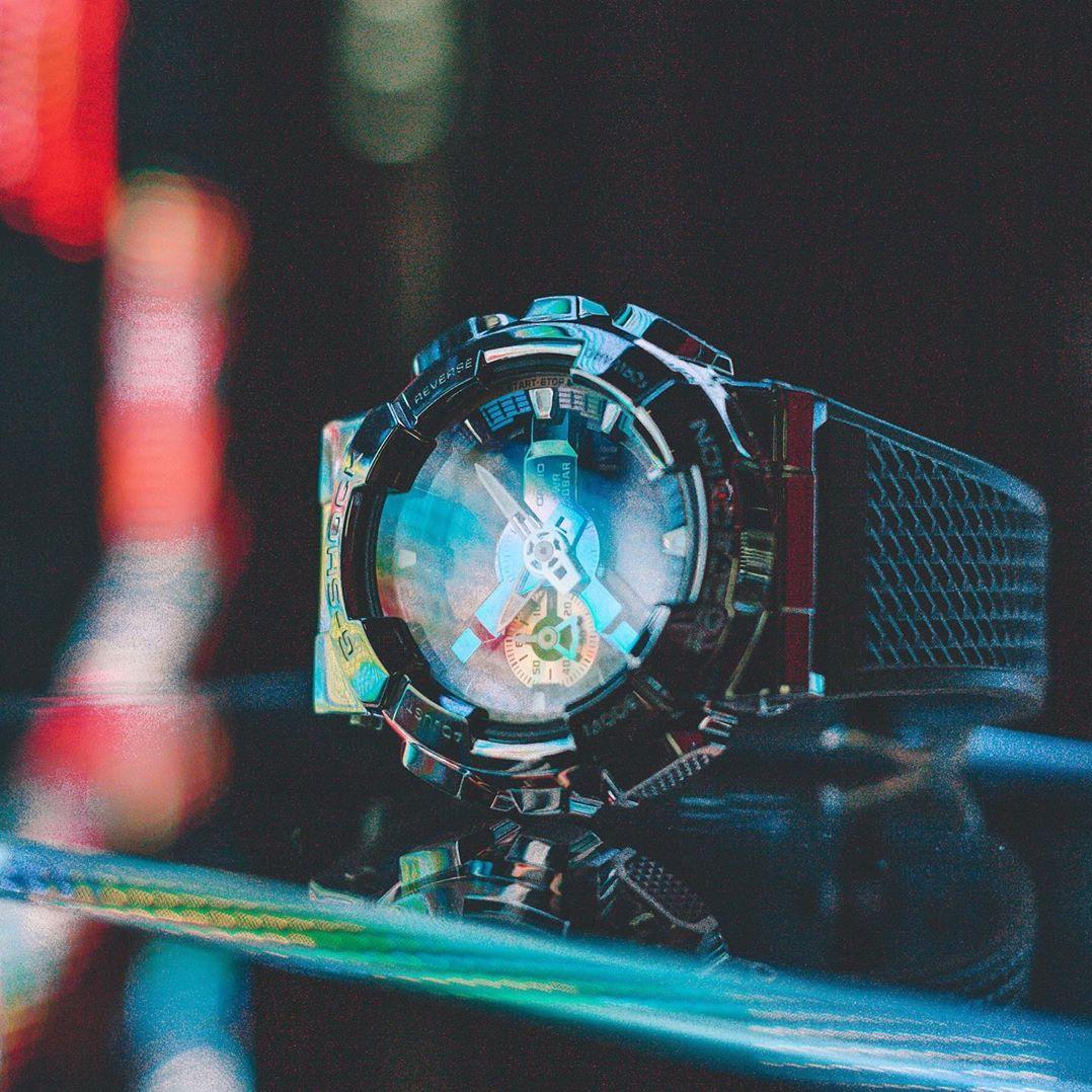 Наручные часы  Casio  G-Shock Casio GM-110B-1A (фото 4) Наручные часы  Casio  G-Shock Casio GM-110B-1A (фото 4)