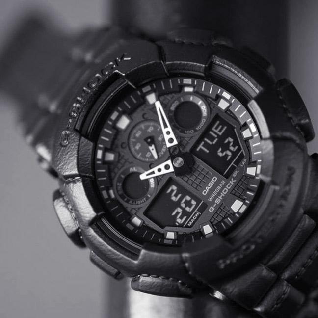 Casio G Shock GA 100BT 1A TEMPUS