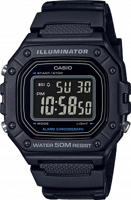 Наручные часы Casio W-218H-1B