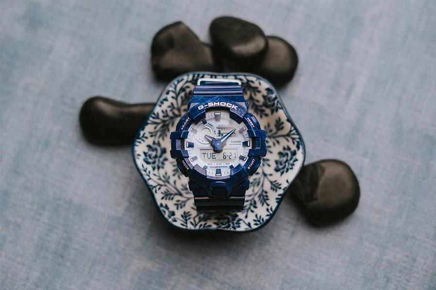 Casio G-Shock GA-700BWP-2A