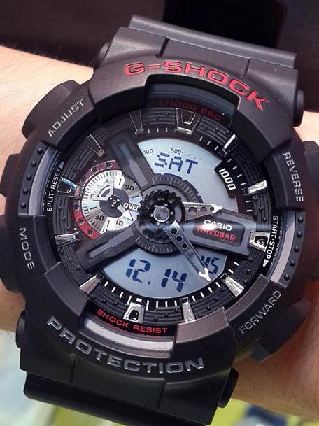 Casio G Shock GA 110 1A TEMPUS